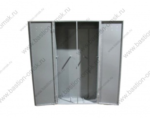шкаф для трёх баллонов с кислородом шгм-03 (в*ш*г) 1760х900х350 мм 
