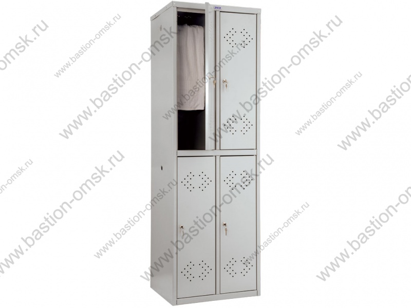 шкаф для раздевалок практик ls-22 вес 29 кг (вхшхг) 1830x575x500 мм