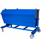 Контейнер самоопрокидывающийся КСО-02 с крышкой