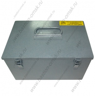 металлическая коробка с крышкой (в*ш*г) 200х330х235 мм